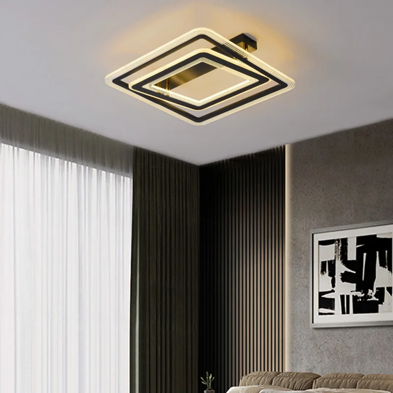 Светодиодный потолочный светильник современная акриловая лампа для гостиной