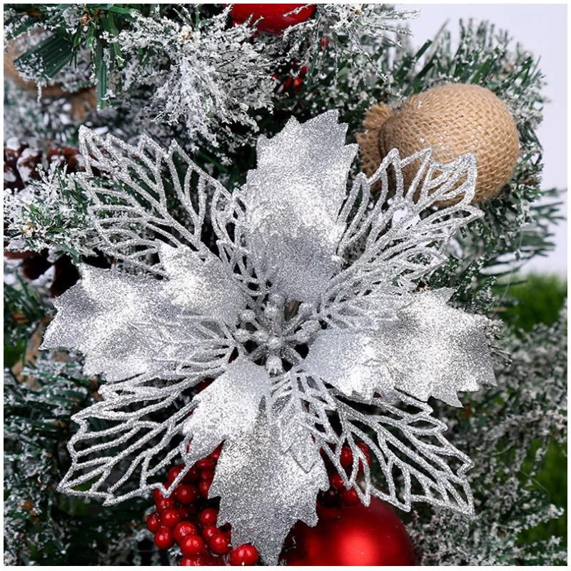 Фото Блестящие украшения для рождественской елки 5 шт. | Дом и сад