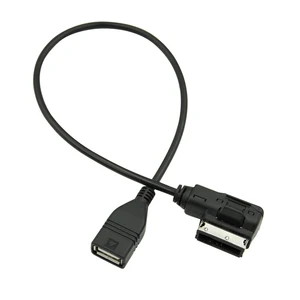 Автомобильный Кабель музыкальный интерфейс AMI MMI к USB-кабелю адаптер для Audi A3 S4 A5 S5 A6 S6 A7 A8 Q5 Q7 R8