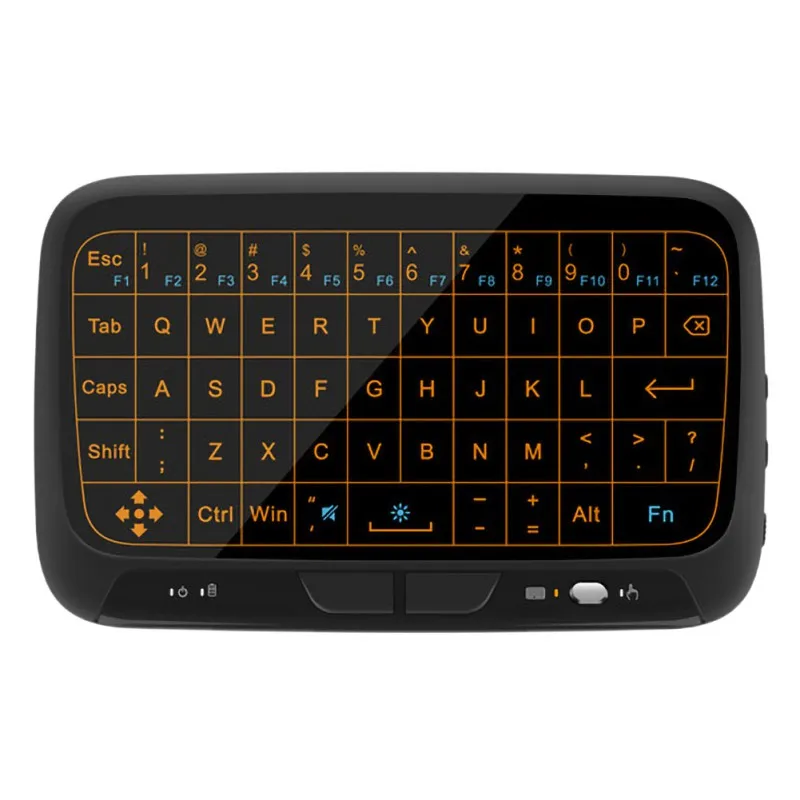 Беспроводная мини клавиатура H18 + Air Mouse 2 4 ГГц QWERTY Клавиатура Тачпад для Smart TV ПК