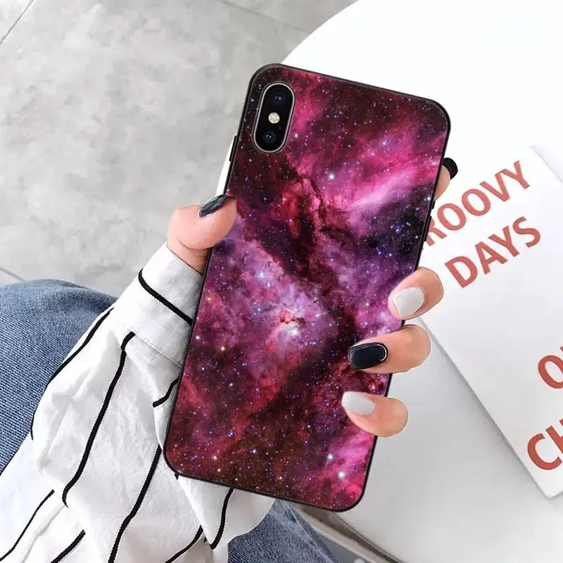 

24space for galaxy universe Star Dark Phone Case for iPhone 11 12 pro XS MAX 8 7 6 6S Plus X 5S SE 2020 XR mini