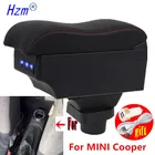 Подлокотник для MINI Cooper R50, для MINI Cooper R50, R52, R53, R56, R57, R58, R60, F55, F56, F57, F60 светодиодный USB светильник светкой
