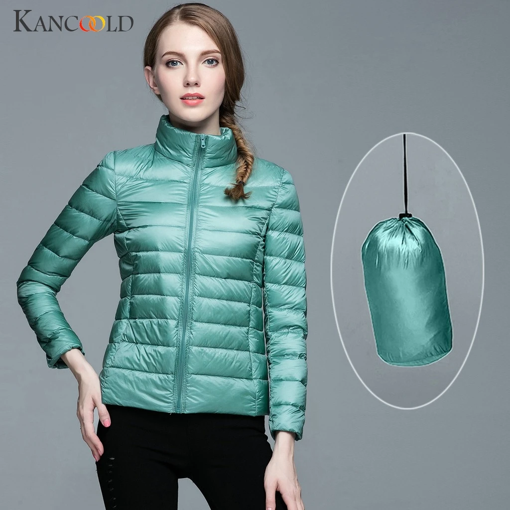 Женская куртка KANCOOLD 2019 короткая пуховая верхняя одежда Женское зимнее пальто