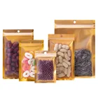 50 шт., пакеты на молнии из алюминиевой фольги