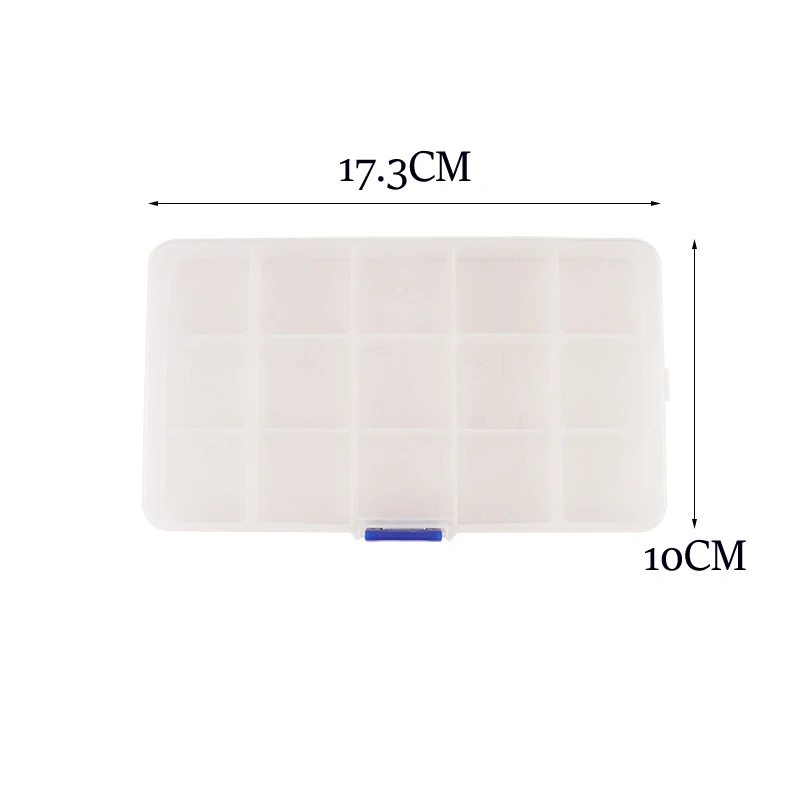 Коробка для рыболовных снастей пластиковая регулируемая 1 шт |
