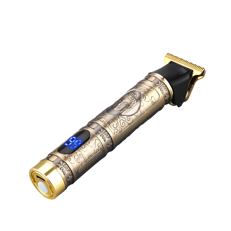 

CkeyiN USB Rechargeable Hair Trimmer Electric Clipper Hair Cutting T-Outliner Barber Cordless Shaver Trimmer Beard Men Haircut