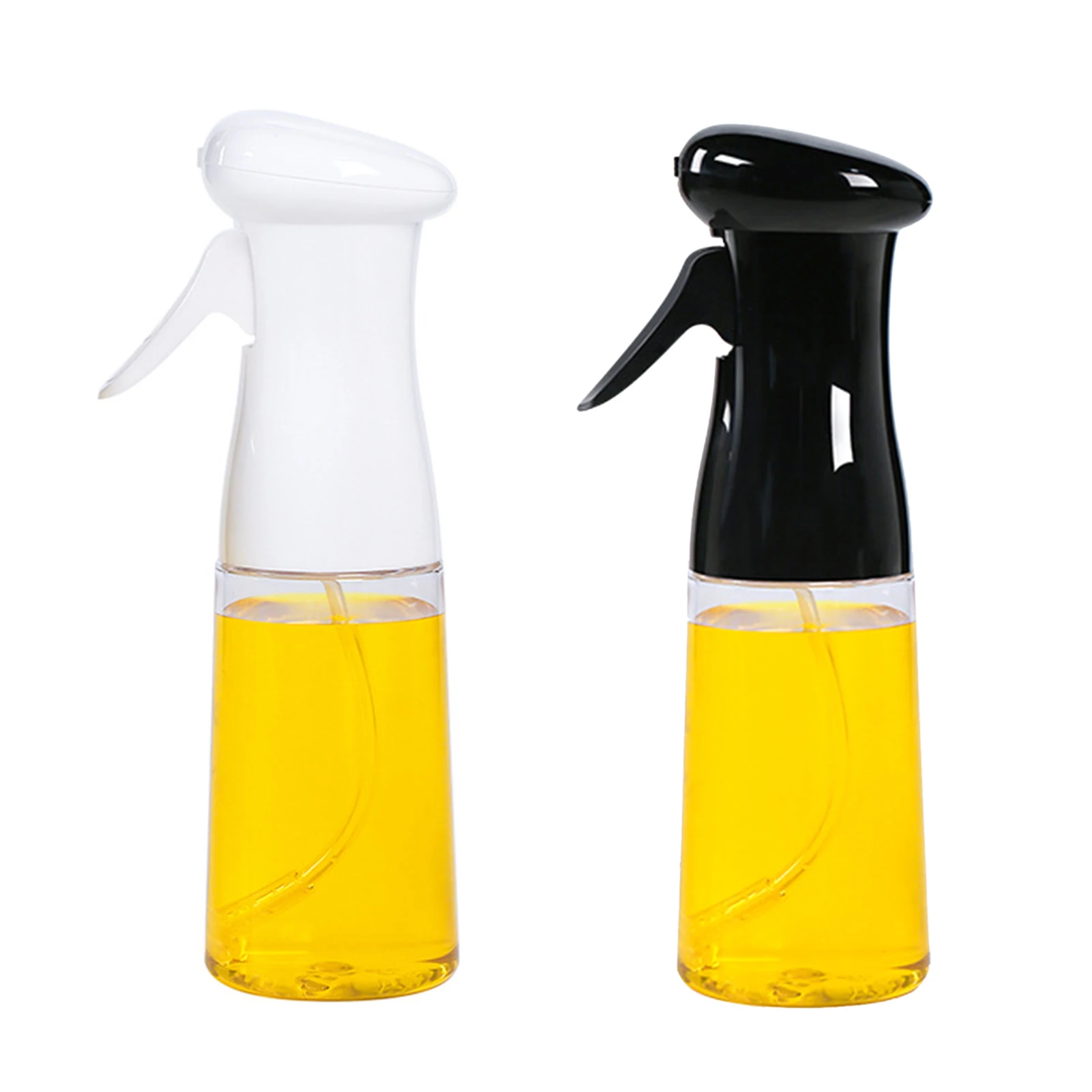 

210 ml Oil Spray Bottle Portable Oil Dispenser Bottle Easy To Refill Secured Leak Proof Seal Lock For Outdoor BBQ Indoor Cooking