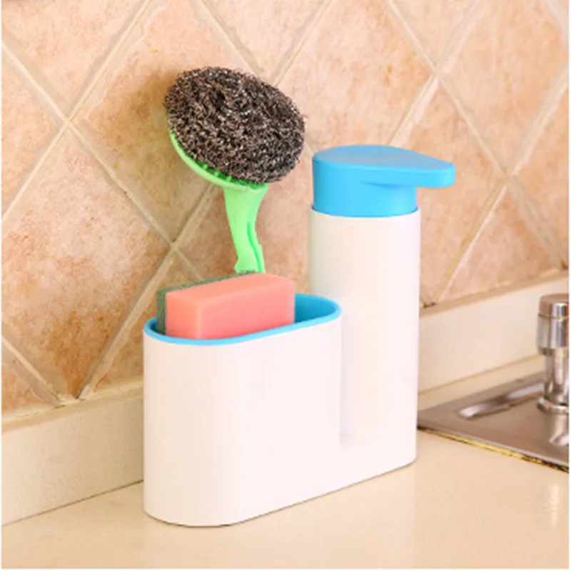 

Kitchen Organizer Kitchen Storage Gadgets Sink Sponge Holder Rack Soap Dispenser Sundries Racks for Kitchen Accessories