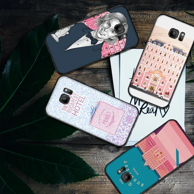 Гранд Будапешт Мягкий силиконовый чехол для телефона Samsung Galaxy S6 S8 край S7 S9 плюс S10