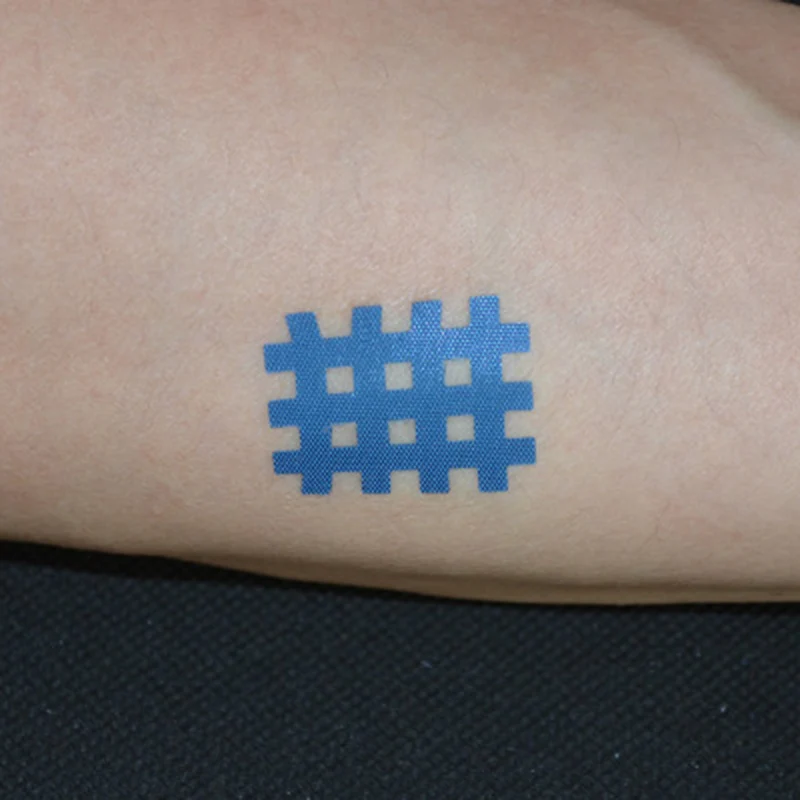 New Arrival (10sheets/lot) Spiral Cross Kinesiology Tape 2pcs/6pcs/8pcs/9 pcs/sheet Physical Therapy | Спорт и развлечения