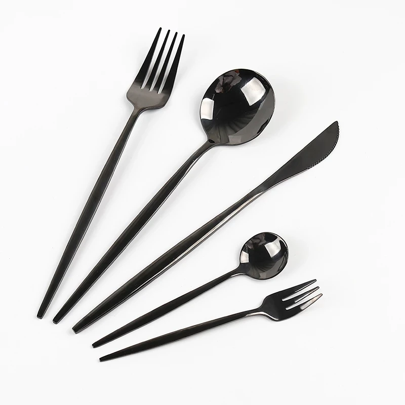 Набор столовых приборов из нержавеющей стали радужного золота 6/30 шт. | Дом и сад