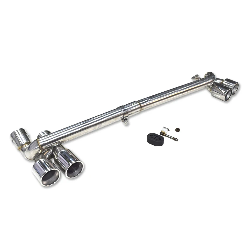 Автомобильный глушитель выхлопной трубы из нержавеющей стали для BMW E90 E92 E93 318i 320i