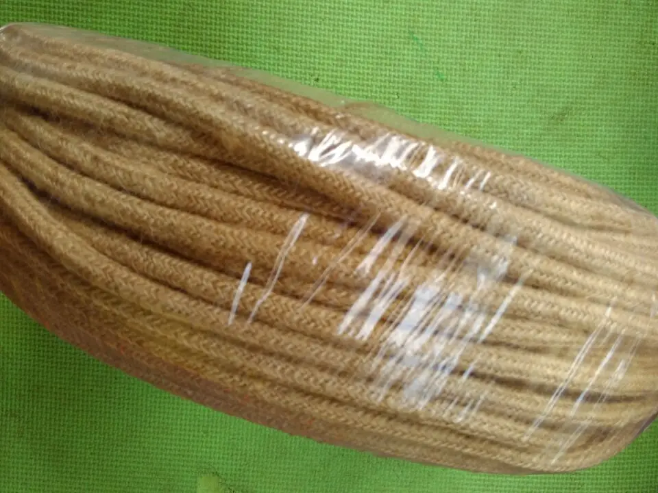 2*0 75 мм Эдисон винтажный круглый Электрический провод Лофт веревочный кабель