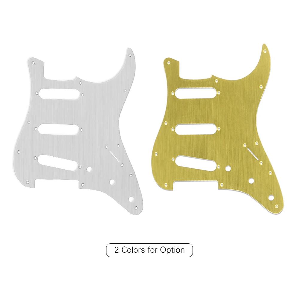 SSS 11-Hole электрогитара Strat Pickguard задняя панель полости Крышка для американского