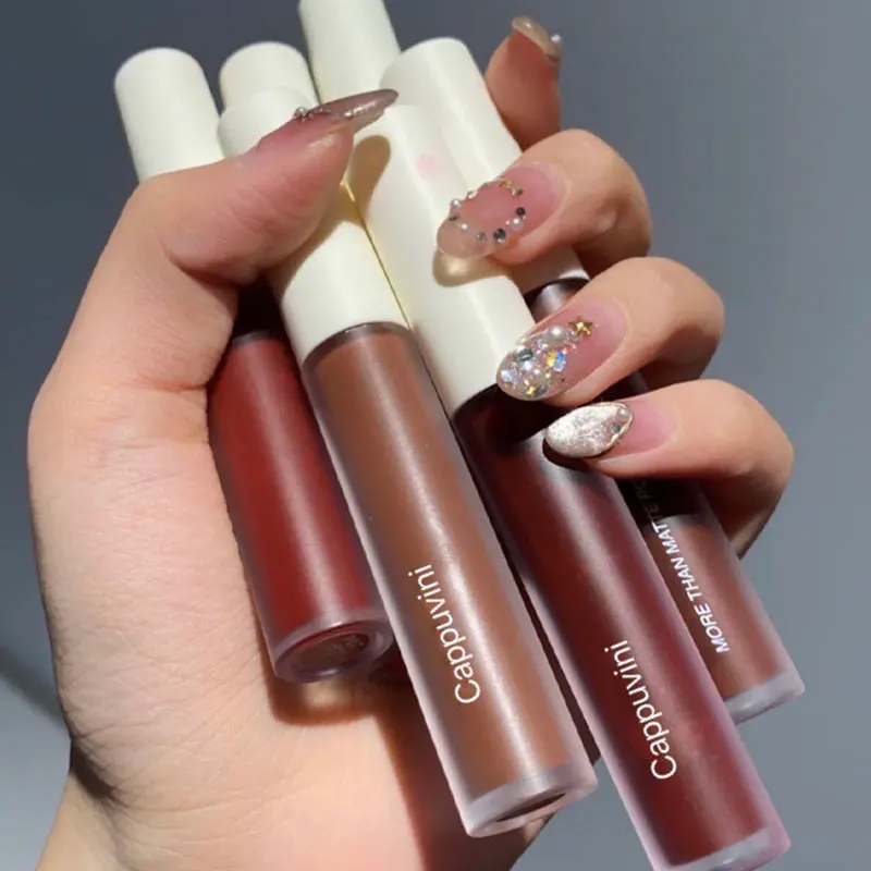 

New Arrival Velvet Matte Liquid Lipstick Waterproof Easy To Color Lip Gloss Long Lasting Lipsticks Red Lip Tint Beauty Cosmetics