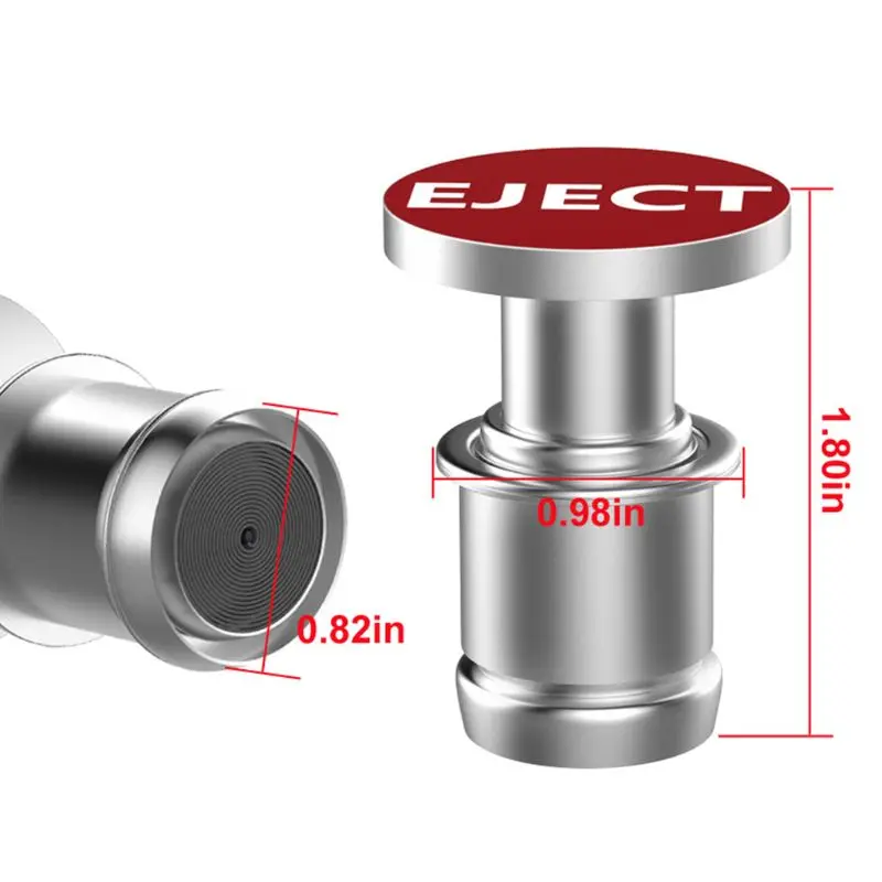 Replacement Car Cigarette Lighter EJECT FIRE MISSIL NITROUS LAUNCH KEY Button Heater 12V Accessory Push Fits | Автомобили и