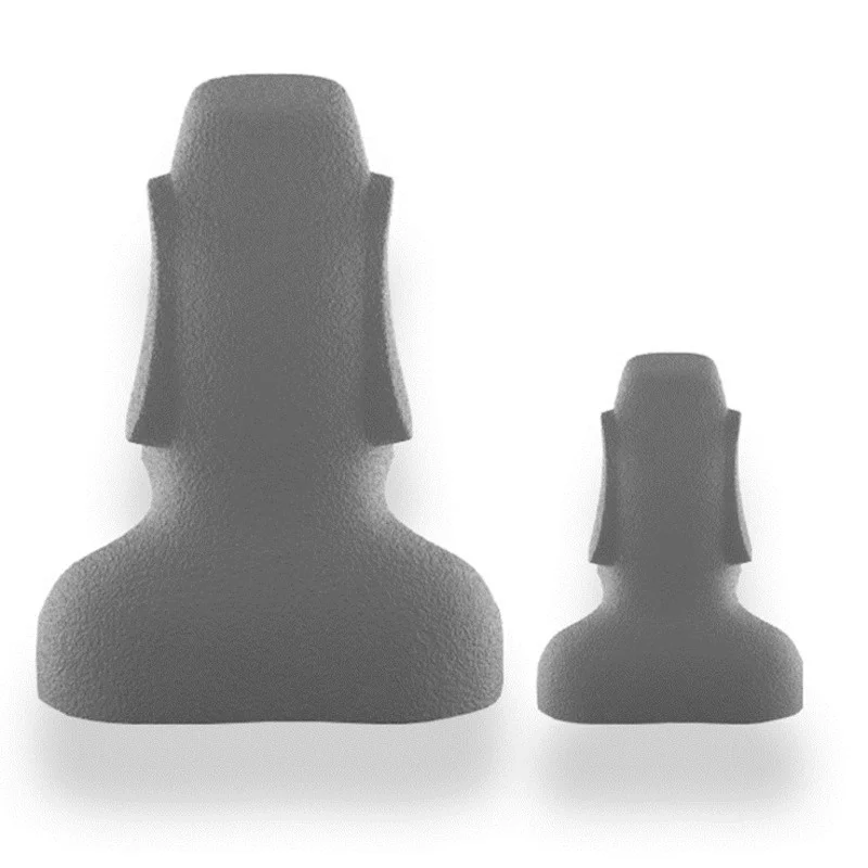 

Scented Silicone Mold Moai Easter Island Stone Statue Large DIY 3D Candle Mold Wax Making Handmade Candle Plaster Concrete