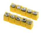 Набор цанг ER16 10 шт., точные Пружинные ранцы от 1 мм до 10 мм, для фрезерных токарных станков и шпинделя