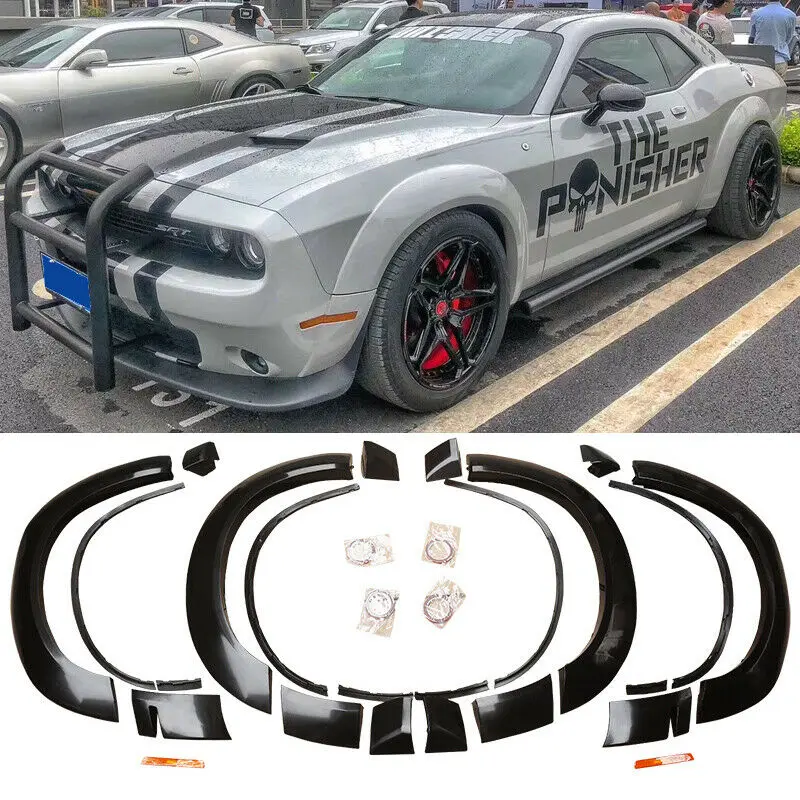 Loyalty For 2015-2021 Dodge Challenger Wheel Fender Flares Hellcat Model Demon Style Car Accessories Products