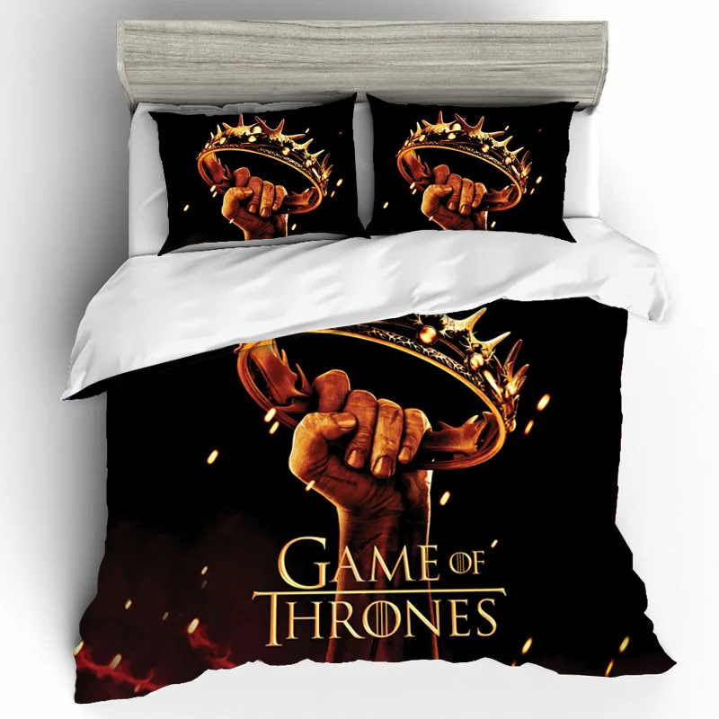 Game Of Thrones King Size Bedding Sets Duvet Cover Bed Sheets And Pillowcases Bed Linen Bedding Set Home Textile Dropshipping