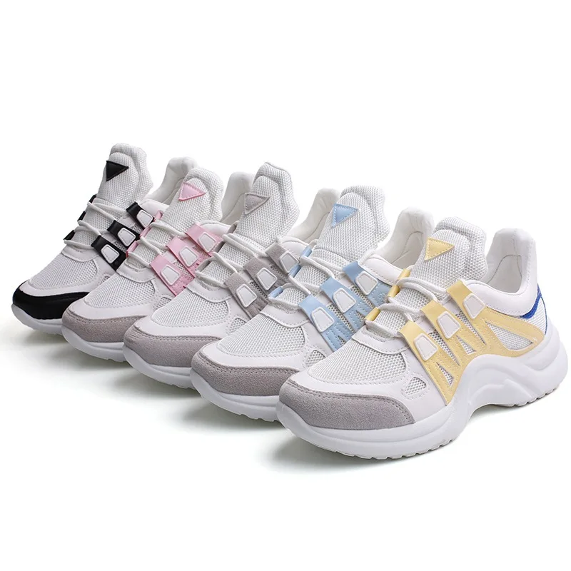 

Women's Sneakers Tenis Feminino 2021 Fashionable And Breathable Platform Shoes Casual Chunky Women Shoes Zapatillas Mujer Femme