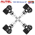 4 шт. Autel 2 в 1 MX-Sensor 315 МГц и 433 МГц TPMS датчик для TS501508 инструмент для ремонта шин Pad монитор давления в шинах тестер программирования