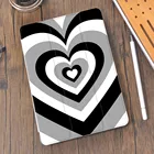 Чехол с сердечками для iPad Pro 11, чехол 2021 8-го поколения 6-го 7-го Air 4, чехол с держателем для карандашей, Роскошный Чехол Air 2 Mini 5, чехол 12,9