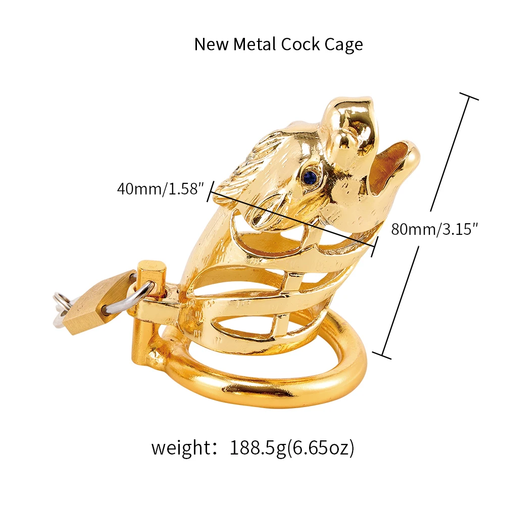 

40/45/50mm for choose Bird Cage Chastity Device metal cock BDSM bondage penis ring lock restraint male sex toys for men