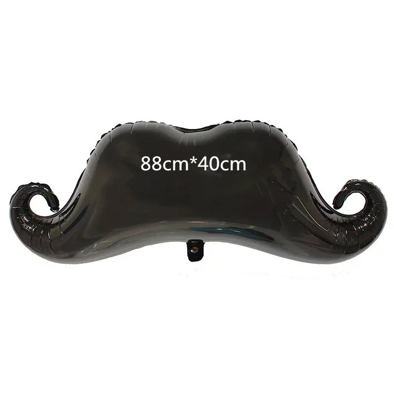 Moustache Свадебный воздушный шар из фольги красная губа баллон гелия юбилей шар День рождения День Святого Валентина вечерние украшения события вечерние принадлежности - Цвет: Moustache