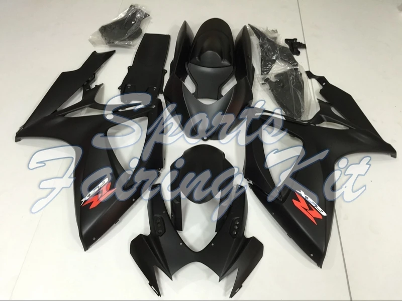 Комплекты обтекателей для GSX R 750 2006 - 2007 K6 матовый черный обтекатель из