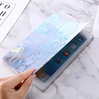 Мраморный кожаный смарт-чехол для iPad 2 Air 12 Mini 12345 pro10.59,7, чехол для ipad 8-го поколения, чехол
