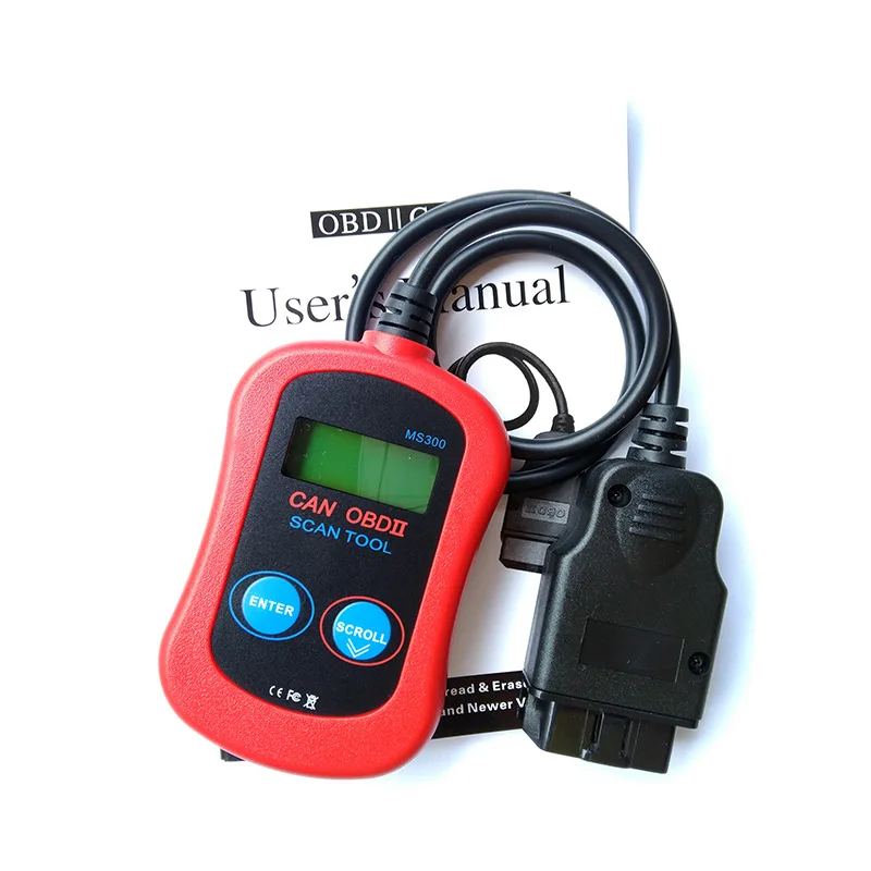 MS300 подключению CAN шины OBD2 читатель кода автомобиль сканер читать и четкий
