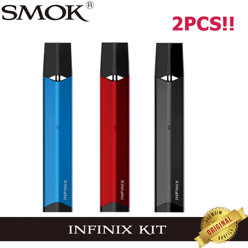 2 шт. вейп набор Smok Infinix батарея 250 мА/ч мл форсунка картриджа электронная сигарета