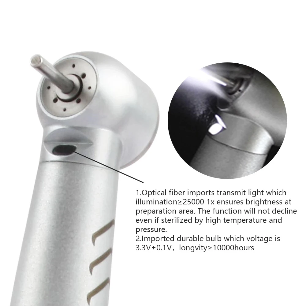 Высококачественный стоматологический волоконно-оптический светодиодный