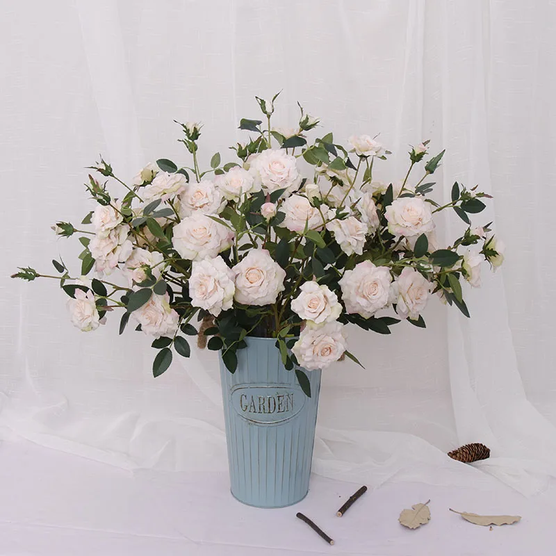 Роза искусственный цветок для свадьбы украшение дома вечная роза искусственное