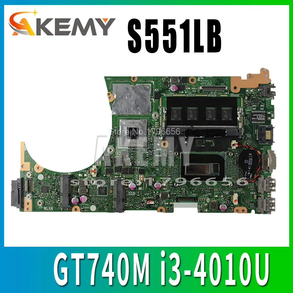 

Для ASUS S551 S551L S551LB S551LN R553L материнская плата неинтегрированная GT740M 2 Гб N14P-GV2-S-A1 с i3 ЦП протестирован