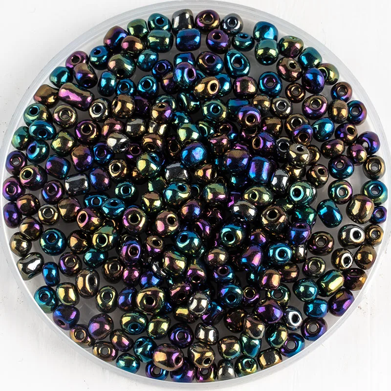 Оптовая продажа 200 шт. 4 мм золотые чешские бусины россыпью для браслетов ожерелий