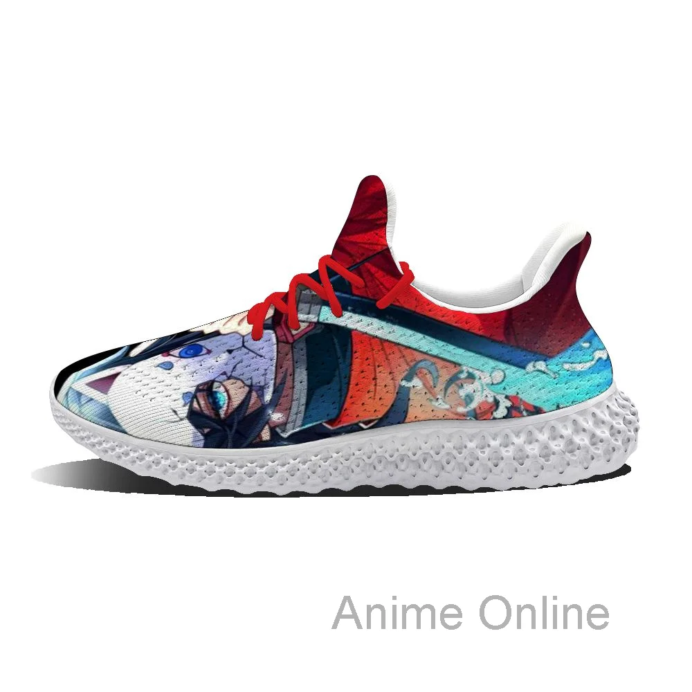 

Spring 2021 Tomioka Giyuu Fresh pattern Casual breathable running shoes