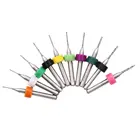 10 шт.компл. от 0,1 мм до 1,2 мм, мини-сверло для печатной платы, карбид вольфрамовой стали для печатной платы, сверла для станка с ЧПУ