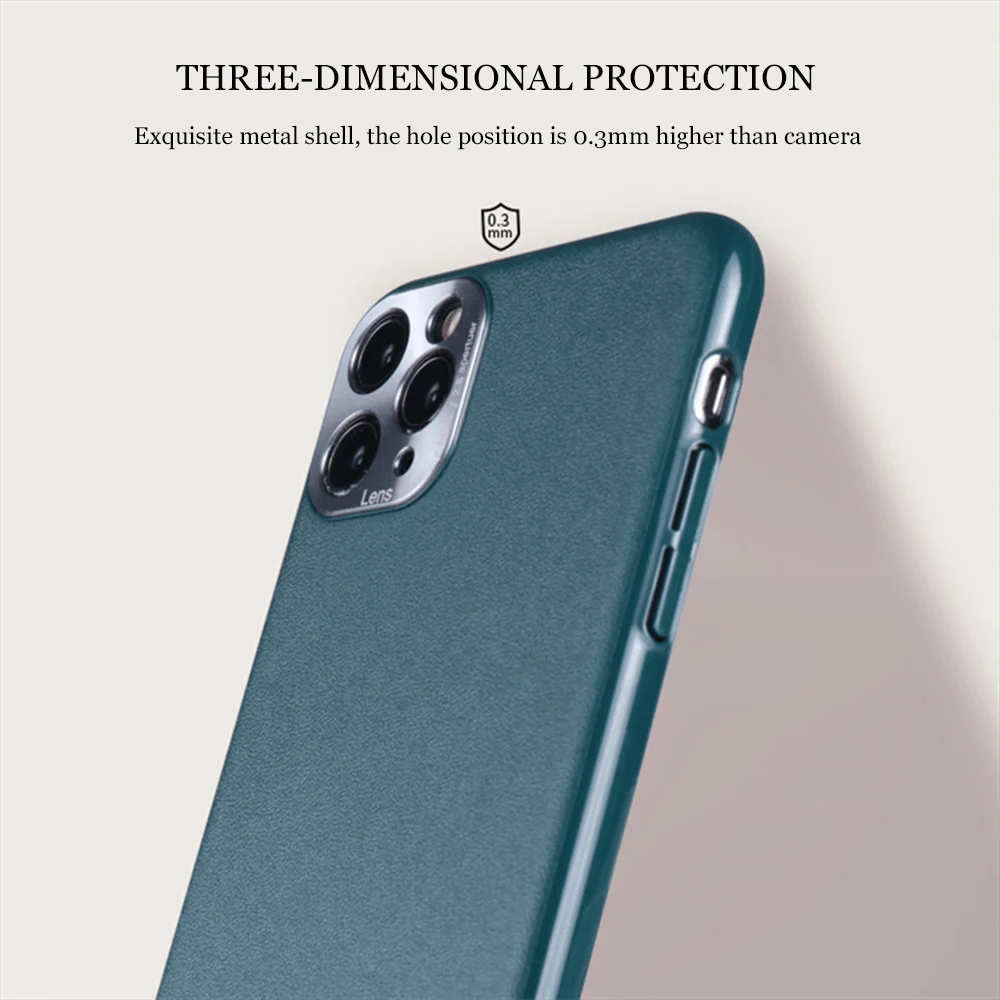 Роскошный кожаный чехол для телефона Apple iPhone 11 Pro Max X XR XS 8 7 6S 6 Plus мягкий