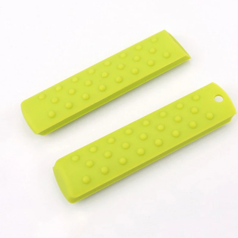 

1PC Heat Resistant Silicone Insulation Handle Cover Anti-scalding Kitchen Pot Pan Handle Holder Gloves Cookware Handle Sleeve FA