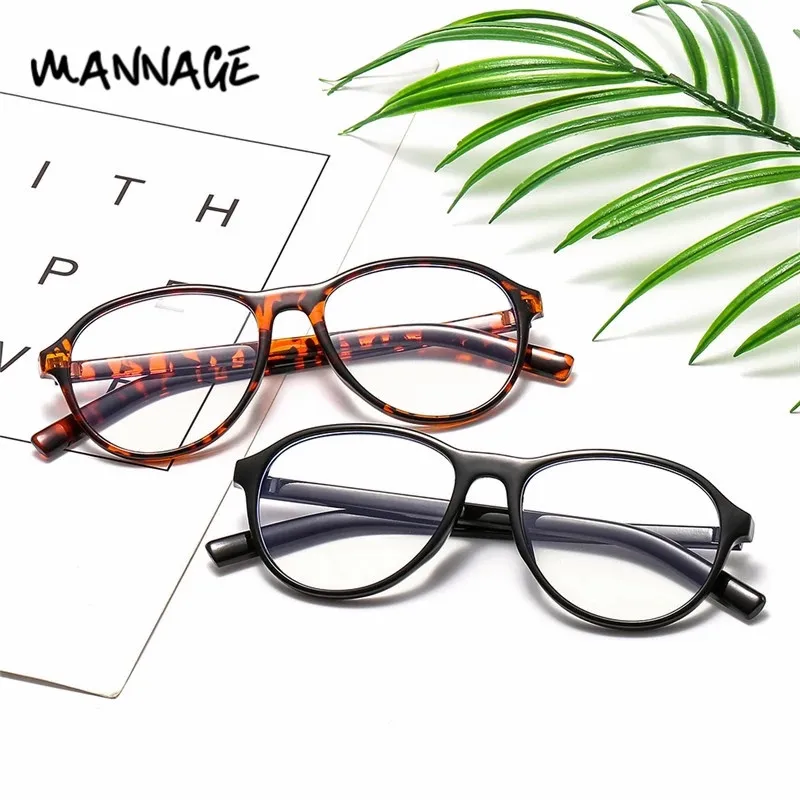 Оптические очки Для женщин мужские для близорукости Круглый Оправы очков