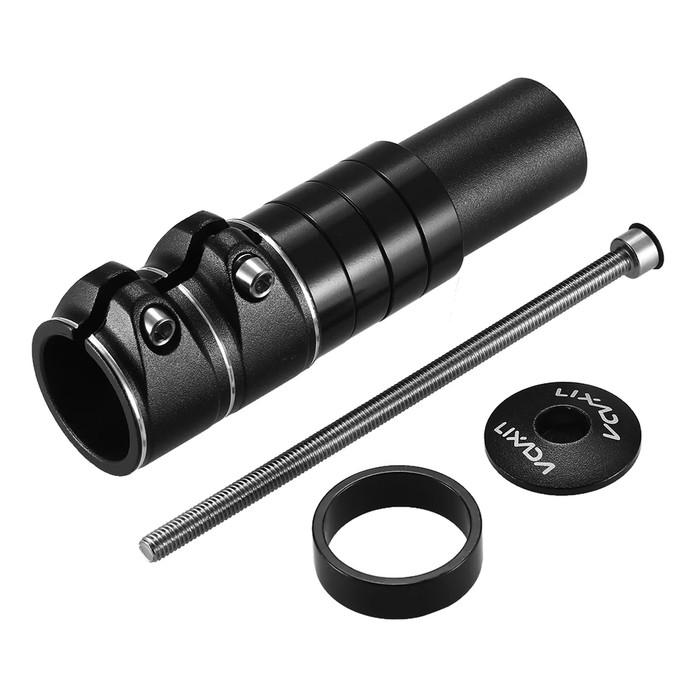 Lixada Велосипедная вилка подъемный стержень из алюминиевого сплава удлинитель для