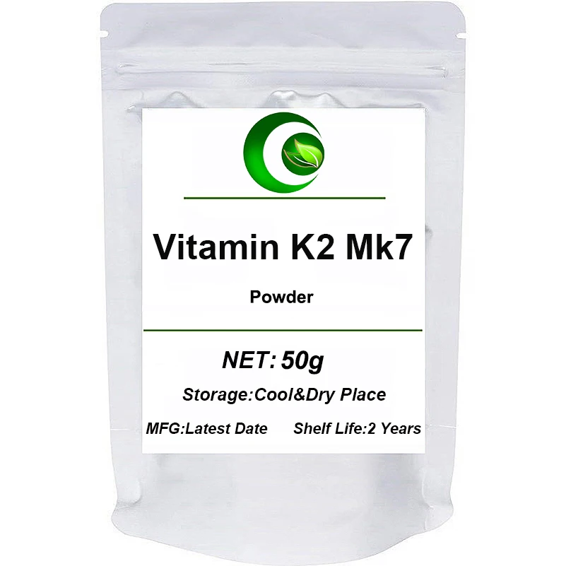 

High Quality Vitamin K2 Mk7 Powder Supplement for Osteoporosis K2 Vitamin Liver Detoxifcation Lowering The Blood Pressure