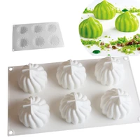 cookie ice cream mousse mold white silicone mousse mold baking diy flip cake silicone baking tray for wholesale drop shipping