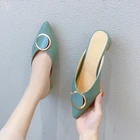 Туфли-лодочки женские из лакированной кожи, с острым носком, на высоком каблуке