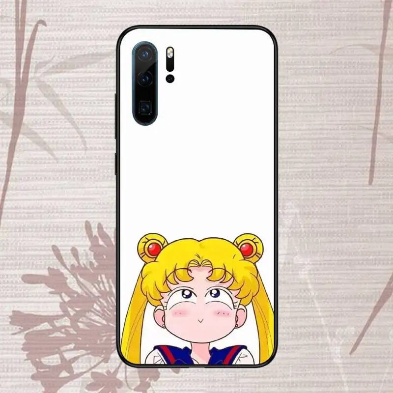 

Sailor Moon Phone Case For Huawei P20 P30 P40 lite Pro P Smart 2019 Mate 10 20 Lite Pro Nova 5t