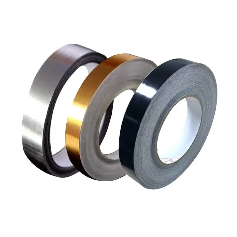 

1PC Waterproof Gold Silver DIY PVC Strip Decor Gap Sealing Foil Tape Wall Sticker Floor Seam Sticker United States Seam Stickers