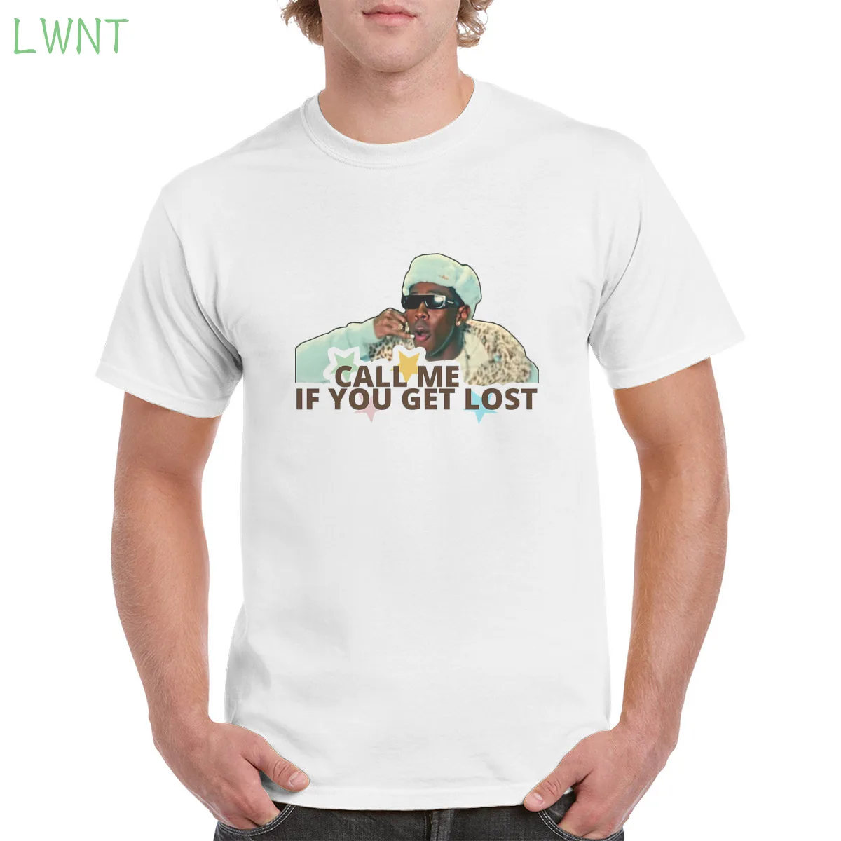 

100 % cotton Men's t shirt Call Me If You Get Lost tshirt Harajuku Retro T-shirt gothic punk top oversized men/women's T-Shirts