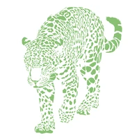 animal leopard logo luminous patch iron ons patches for clothing thermal transfer fluorescence stickers for clothes freeshipping